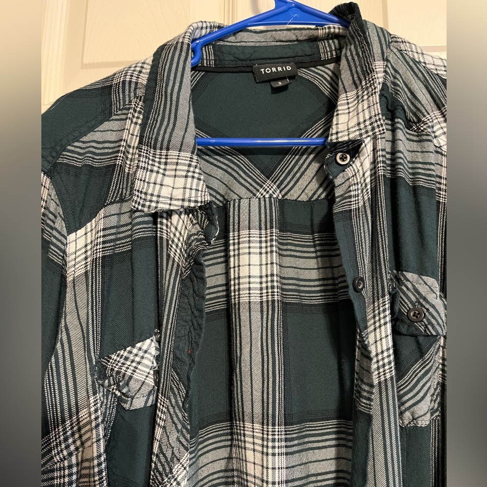 Torrid Flannel Shirt